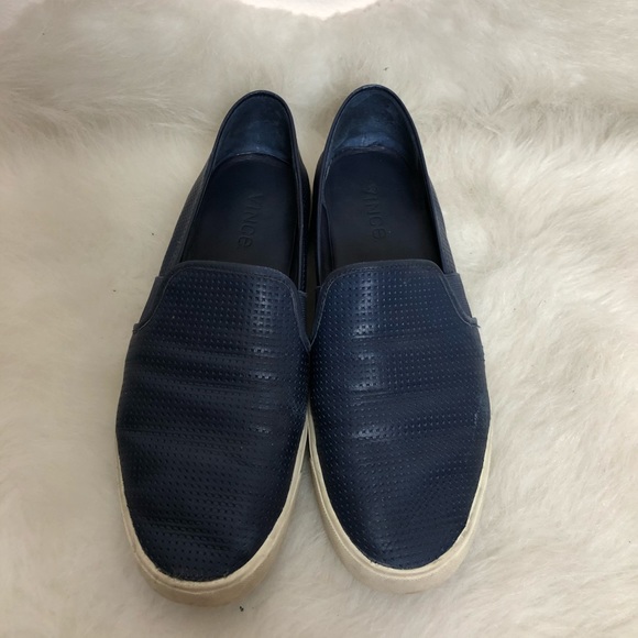 COPY - Vince Blair 5 Perforated Leather Slip on Sneaker - Picture 3 of 10